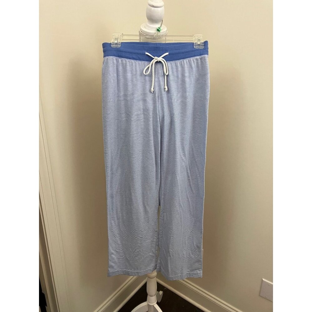 Old Navy Blue Striped Pajama Pants Size Small